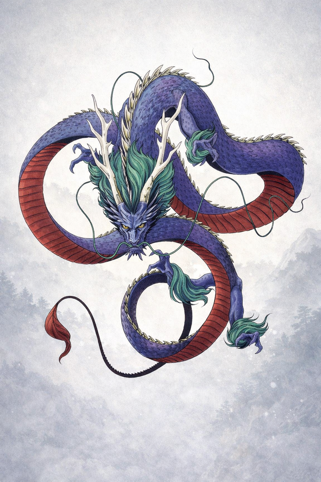 中国神話|霊獣と伝説の世界を切手と女神転生で解説|Chinese Mythology