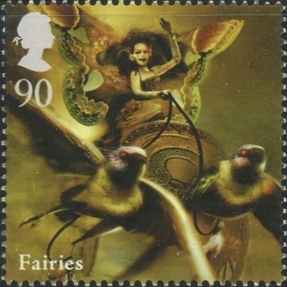 フェアリー（Fairy）を描いたヨーロッパ伝承切手｜イギリス（United Kingdom）2009年